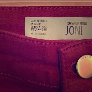Topshop Joni Super High Waist Skinny Jeans